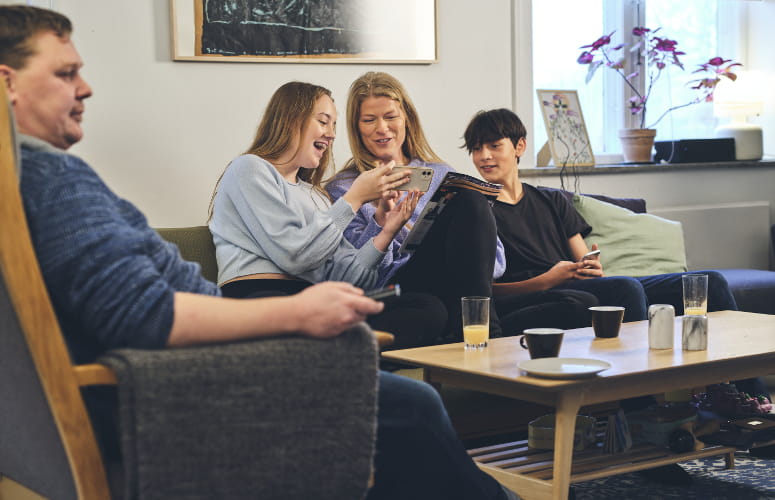 Familie sofa